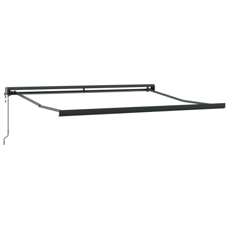 vidaXL Tenda Retrattile Automatica A Righe Rosse e Bianche 300x250 cm