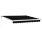 Tenda retrattile automatica nera 300x250 cm