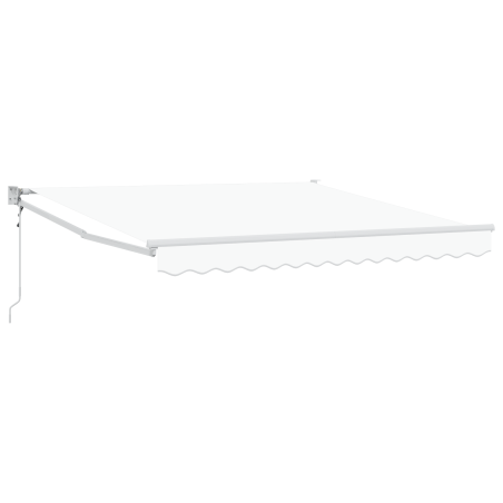 Tenda Retrattile Automatica vidaXL Bianca 300x250 cm