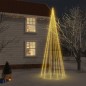 Albero di Natale con Puntale Bianco Caldo 732 LED 500 cm Albero di Natale con Puntale Bianco Caldo 732 LED 500 cm