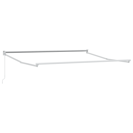 Tenda Retrattile Manuale vidaXL Grigio Chiaro 3m x 2.5m