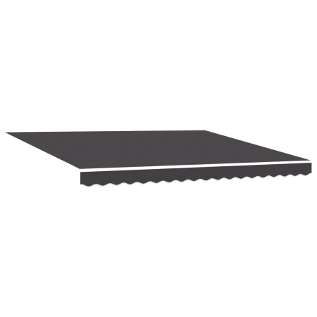 vidaXL Tenda Retrattile Automatica Arancione e Bianca 350x250 cm