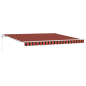 vidaXL Tenda retrattile manuale antracite 350x250 cm vidaXL Tenda retrattile manuale antracite 350x250 cm