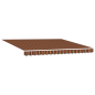 vidaXL Tenda retrattile manuale antracite 350x250 cm vidaXL Tenda retrattile manuale antracite 350x250 cm