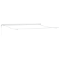 vidaXL Tenda retrattile manuale antracite 350x250 cm vidaXL Tenda retrattile manuale antracite 350x250 cm