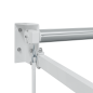vidaXL Tenda Retrattile Manuale Arancione e Marrone 350x250 cm vidaXL Tenda Retrattile Manuale Arancione e Marrone 350x250 cm