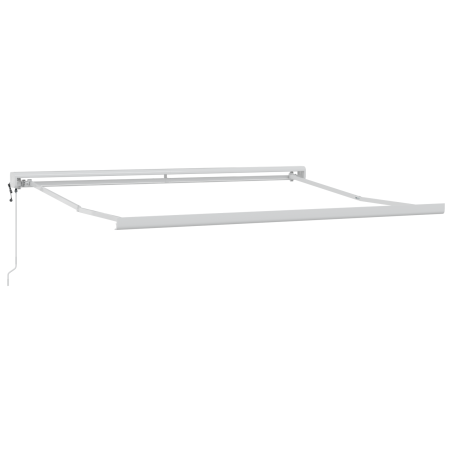 vidaXL Tenda Retrattile Automatica Arancione e Marrone 350x250 cm