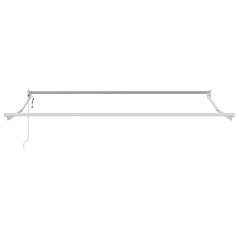vidaXL Tenda Retrattile Automatica Rigata Multicolore 350x250 cm