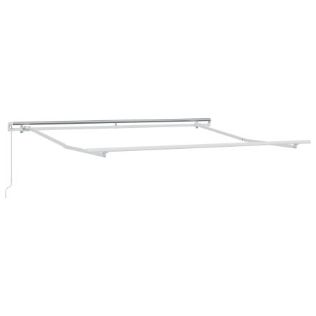 vidaXL Tenda Retrattile Manuale Rigata Multicolore 350x250 cm