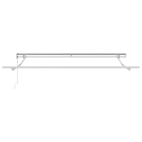 vidaXL Tenda Retrattile Automatica Nera 350x250 cm