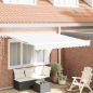 Tenda Retrattile Automatica vidaXL Bianca 350x250 cm Tenda Retrattile Automatica vidaXL Bianca 350x250 cm