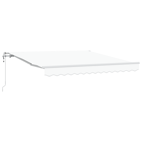 Tenda Retrattile Automatica vidaXL Bianca 350x250 cm