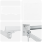Tenda Retrattile Manuale vidaXL Bianca 350x250 cm Tenda Retrattile Manuale vidaXL Bianca 350x250 cm