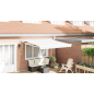 Tenda retrattile automatica vidaXL Bianca 350x250 cm Tenda retrattile automatica vidaXL Bianca 350x250 cm