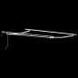 vidaXL Tenda retrattile manuale con luce LED grigio chiaro 350x250 cm vidaXL Tenda retrattile manuale con luce LED grigio chiaro 350x250 cm