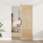 Porta Scorrevole vidaXL con Set di Hardware 73.5x211 cm Legno Massello di Pino Porta Scorrevole vidaXL con Set di Hardware 73.5x211 cm Legno Massello di Pino