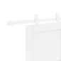 porta scorrevole vidaXL con set di hardware Bianco 73.5x211 cm in legno massello di pino porta scorrevole vidaXL con set di hardware Bianco 73.5x211 cm in legno massello di pino