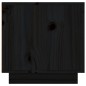 Mobile Porta TV Nero 156x40x40 cm in Legno Massello di Pino Mobile Porta TV Nero 156x40x40 cm in Legno Massello di Pino