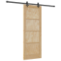 vidaXL Porta Scorrevole con Set di Accessori 'ORKDAL'Legno Massello di Pino vidaXL Porta Scorrevole con Set di Accessori 'ORKDAL'Legno Massello di Pino