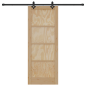 vidaXL Porta Scorrevole con Set di Accessori 'ORKDAL'Legno Massello di Pino vidaXL Porta Scorrevole con Set di Accessori 'ORKDAL'Legno Massello di Pino