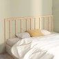 Testiera per Letto 206x4x100 cm in Legno Massello di Pino Testiera per Letto 206x4x100 cm in Legno Massello di Pino