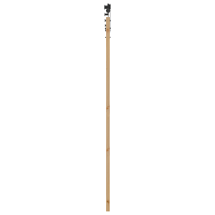 Porta Scorrevole vidaXL con Set Ferramenta 86x211 cm Legno Solido Pino