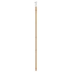vidaXL Porta Scorrevole con Set di Accessori 61x198.5 cm Legno Massello di Pino