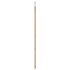 Porta Scorrevole vidaXL con Set Hardware 73.5x198.5 cm in Legno Massello di Pino