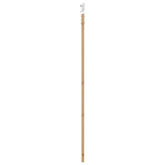 Porta scorrevole vidaXL con set di accessori 73.5x211 cm in legno massello di pino