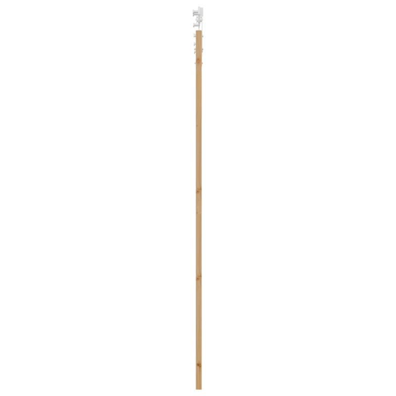 Porta Scorrevole vidaXL con Set di Hardware 78x232 cm in Legno Massello di Pino Porta Scorrevole vidaXL con Set di Hardware 78x232 cm in Legno Massello di Pino