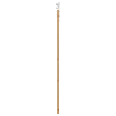 Porta scorrevole vidaXL con set hardware 83x202 cm legno massello di pino