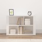 Credenza Bianca 80x30x54 cm in Legno Multistrato Credenza Bianca 80x30x54 cm in Legno Multistrato
