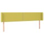Testiera ad Orecchio Verde 183x16x78/88 cm in Similpelle Testiera ad Orecchio Verde 183x16x78/88 cm in Similpelle