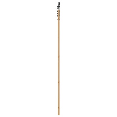 Porta scorrevole vidaXL con set di hardware 78x232 cm Legno massello di pino