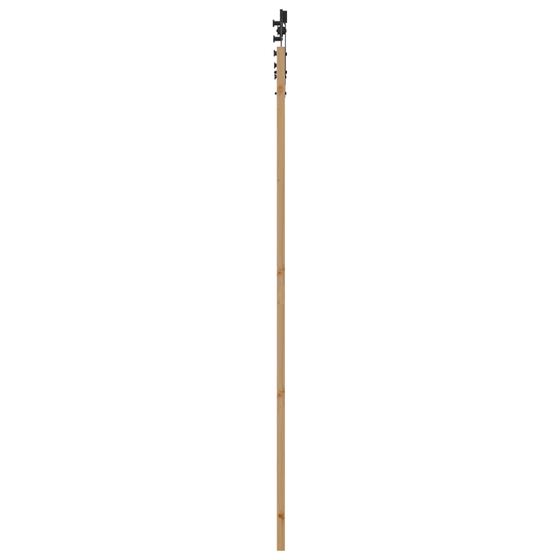 Porta Scorrevole vidaXL con Set di Hardware 83x232 cm Legno Massello di Pino Porta Scorrevole vidaXL con Set di Hardware 83x232 cm Legno Massello di Pino