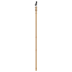 Porta Scorrevole vidaXL con Set di Ferramenta 86x198.5 cm in Legno Massello di Pino