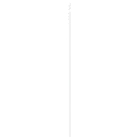 porta scorrevole vidaXL con kit di hardware bianco 83x232 cm in legno massello di pino
