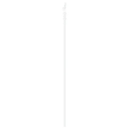 Porta Scorrevole vidaXL con Set di Ferramenta Bianca 86x198.5 cm Legno Solido di Pino