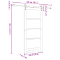 Porta Scorrevole vidaXL con Set di Hardware Bianco 93x202 cm Legno Massello Pino Porta Scorrevole vidaXL con Set di Hardware Bianco 93x202 cm Legno Massello Pino
