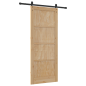 Porta Scorrevole vidaXL con Set di Ferramenta 'ORKDAL'in Legno Massello di Pino Porta Scorrevole vidaXL con Set di Ferramenta 'ORKDAL'in Legno Massello di Pino