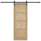 vidaXL Porta Scorrevole con Set di Hardware 'ORKDAL'Legno Solido di Pino vidaXL Porta Scorrevole con Set di Hardware 'ORKDAL'Legno Solido di Pino