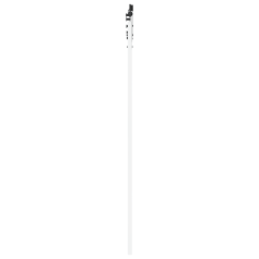 vidaXL Porta Scorrevole con Set di Accessori 'ORKDAL'Bianco Legno Massello di Pino