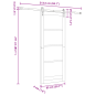Porta Scorrevole vidaXL con Set di Ferramenta 'ORKDAL'in Legno Massello di Pino Porta Scorrevole vidaXL con Set di Ferramenta 'ORKDAL'in Legno Massello di Pino