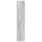 vidaXL Mobile per scarpe Grigio Sonoma 80x35,5x180 cm Legno ingegnerizzato vidaXL Mobile per scarpe Grigio Sonoma 80x35,5x180 cm Legno ingegnerizzato