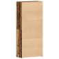 vidaXL Armadietto per Scarpe Legno Vecchio 80x35,5x180 cm Legno Ingegnerizzato vidaXL Armadietto per Scarpe Legno Vecchio 80x35,5x180 cm Legno Ingegnerizzato