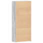 vidaXL Mobile per scarpe Grigio Sonoma 80x35,5x180 cm Legno ingegnerizzato vidaXL Mobile per scarpe Grigio Sonoma 80x35,5x180 cm Legno ingegnerizzato