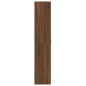 vidaXL Cabinet per scarpe Marrone Rovere 80x35,5x180 cm Legno ingegnerizzato vidaXL Cabinet per scarpe Marrone Rovere 80x35,5x180 cm Legno ingegnerizzato