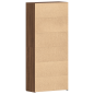 vidaXL Cabinet per scarpe Marrone Rovere 80x35,5x180 cm Legno ingegnerizzato vidaXL Cabinet per scarpe Marrone Rovere 80x35,5x180 cm Legno ingegnerizzato