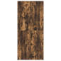 vidaXL Cabinet per scarpe in rovere affumicato 80x35,5x180 cm in legno ingegnerizzato vidaXL Cabinet per scarpe in rovere affumicato 80x35,5x180 cm in legno ingegnerizzato
