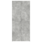 vidaXL Armadio per scarpe Grigio Calcestruzzo 80x35,5x180 cm Legno ingegnerizzato vidaXL Armadio per scarpe Grigio Calcestruzzo 80x35,5x180 cm Legno ingegnerizzato